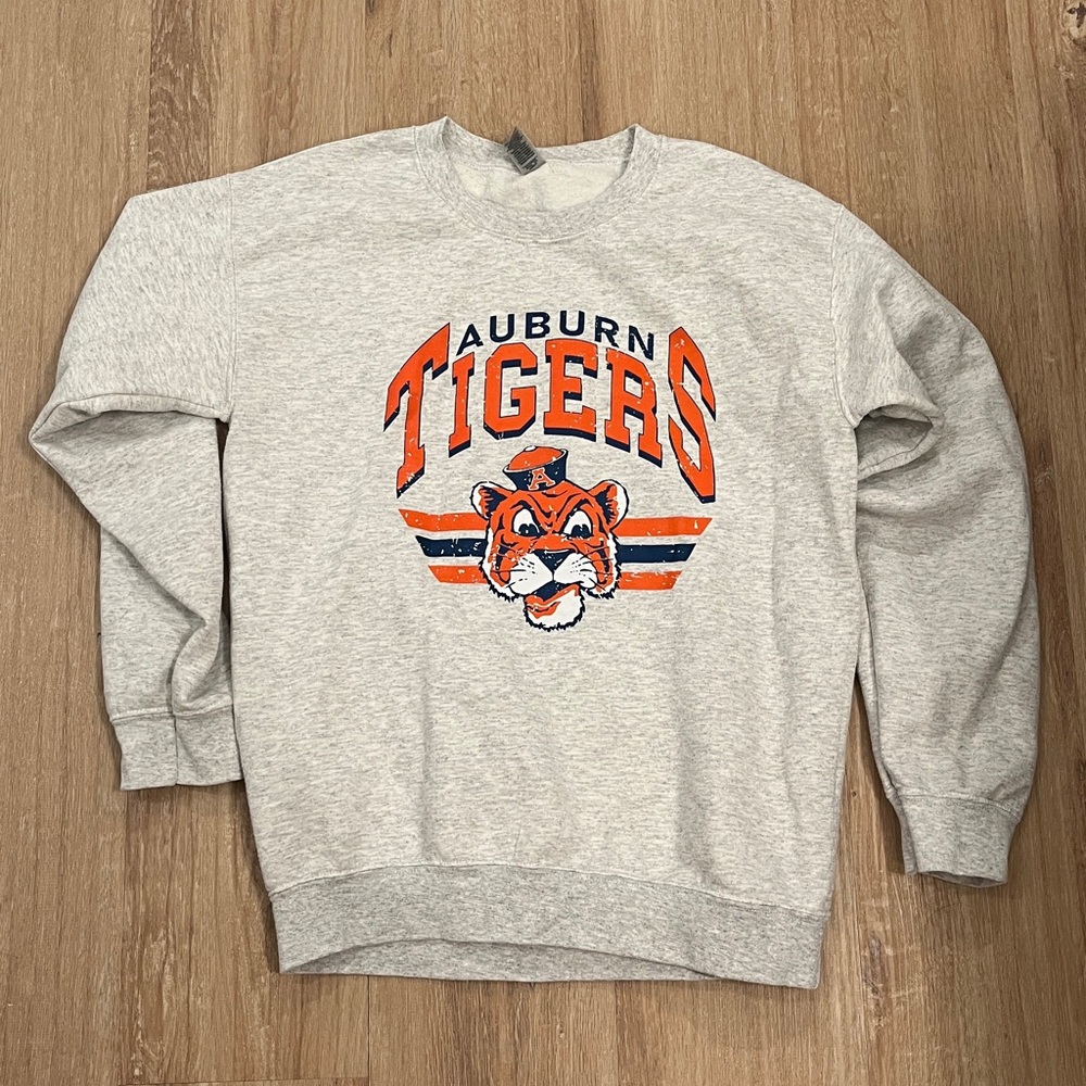 Auburn Tigers Gray Crewneck